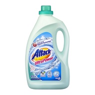 4KG Attack Ultra Power Liquid Laundry Detergent High Quality Laundry Soap to Whiten Clothes and Strong Stain Removal