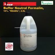 Buffer Neutral Formalin, 10%. "READIL", 2.5L