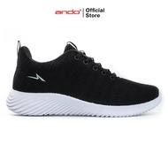 Ando Official Irvine Teenage Sneakers - Black/White