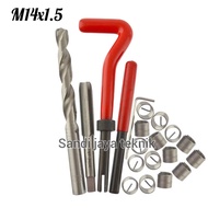 Recoil Helicoil verbos baut 19 Recoil set m14x1.5 Satu Paket komplit tinggal Pake