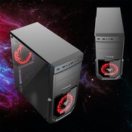 ITSONAS เคสคอมพิวเตอร์ ATX Case Vampire (Black/Red)