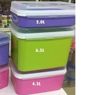 Tupperware Ezy Rectangular Keeper 2L/4.3L/6.5L LEVEL