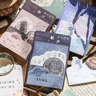 Techo Dreamland Series 100pcs Sticky Note Paper Memo Pad School Office Journal Planner Deco DIY异形幻境