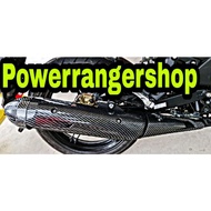 COVER EXHAUST Y15 MUFFLER CABON