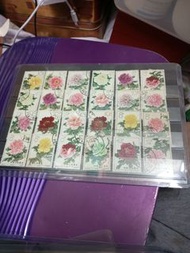 中國牡丹花郵票