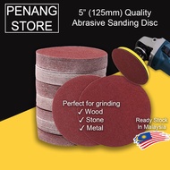 10pcs 5inch Sanding Disc Abrasive Sanding Disc Velcro Sand Paper Sandpaper