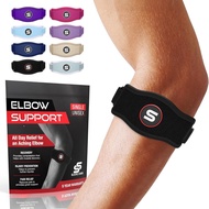 Sleeve Stars Tennis Elbow Brace for Men & Women, Elbow Brace for Tendonitis, Tennis Elbow Strap, Gol
