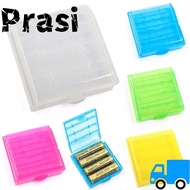 PRASI 4 AA AAA For 14500 10440 Plastic Rechargeable Battery Container Battery Holder Storage