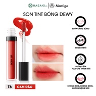 Son Tint Bóng Mastige Dewy Lâu Trôi Màu T6 Cam Đào 4.5ml