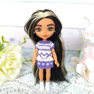 Barbie extra minis doll - Barbie extra minis 衣服 - Chelsea club - 娃娃布