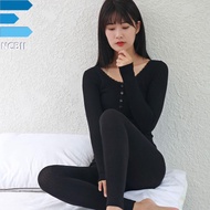 NCB11 อบอุ่นและอบอุ่น สำหรับผู้หญิง ใบไม้ร่วงและใบไม้ร่วง คอรอบคอ ปุ่มปุ่มสำหรับผู้หญิง แถบลายทาง เส