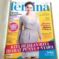 majalah Femina tahun 2012 cover Alexandra Gottardo