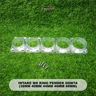 RRT INTAKE MX KING SHORT DONTA 34MM 36MM 38MM 40MM 42MM 44MM 46MM 48MM 50mm