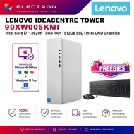 Lenovo IdeaCentre Tower 08IRH9 90XW005KMI Desktop PC Cloud Grey ( i7-13620H, 8GB, 512GB SSD, Intel, 