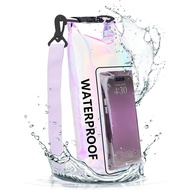 2L/5L waterproof bag, outdoor colorful diagonal cross bag, 2-in-1 mobile phone waterproof bag, color