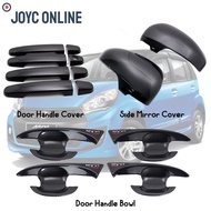 Perodua Myvi 2011 - 2014 Lagi best  / 2015 - 2017 Icon  / Alza Carbon Fiber Door Handle Cover Bowl A