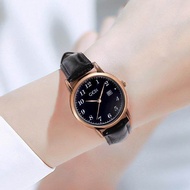 GEDI Jam Tangan Wanita Kulit Jam Dengan Tanggal Vintage CA005.