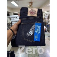 Seventy four Denim18oz Model 18oz Small Box And Red Edge Straight Denim Jeans Seluar Jeans Lelaki