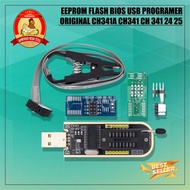 Original CH341 CH 341 24 25 SERIES EEPROM FLASH BIOS USB PROGRAMER With Test Clip For Eeprom