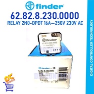 Original Relay Finder 62.8.2,0000 Finder 62.82 2C0-Dpdt 16A Coil 230V Ac Special Price