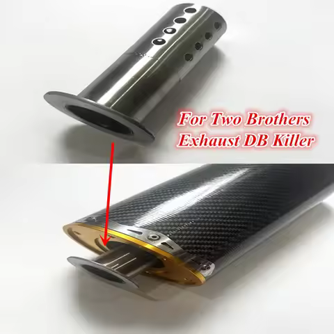 For Motorcycle Brothers Exhaust Silencer Exhaust DB Killer Silencer End Catalyst DB Killer Two Broth
