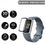 3D Curved Soft Screen Protector for Fitbit Charge 6 5 Smart Watch Fitbit Inspire 3 /Luxe/Full Cover 