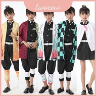 Emulate Demon The Slayer Character Kamado Nezuko With This Breathable Kimono Costume For Kids