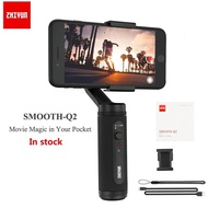 Ed10 Zhiyun Smooth-Q2 3-Axis Handheld Gimbal Stabilizer for Vlog YouTube video Compatible with Smart