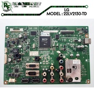 MB TV LED LG 22LV2130-TD Mainboard tv led lg 22lv2130 mesin tv lg 22lv2130 td
