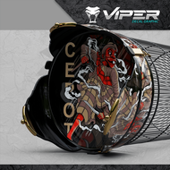 Stiker Sangkar Lovebird  motif Wayang Cepot Decal Tebok Sangkar Burung Love Bird Custom Variasi