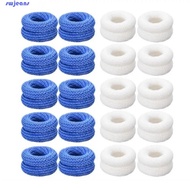 SWJEANS 10Pcs Finger Tubular Bandage, Tubular Roll Tubular Finger Dressings, Finger Cots Soft Elastic Breathable Finger Roll Dressings Gardening Work