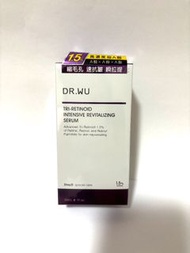 包順豐🔥正貨-DR.WU超A醇煥顏緊緻精華1.5% 30ML