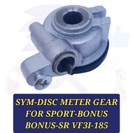 SYM BONUS-SR/E BONUS110 DISC/SPORT BONUS SR/BONUS-SPORT SR/BENELLI VF3I 185 SPEEDOMETER GEAR SPEEDO-METER KILO GEAR BESI