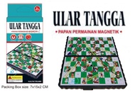 Mainan Anak Papan Magnet Ludo - Ular Tangga Dan Catur - Board Game