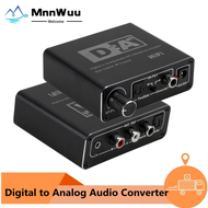 【Best value】 Hifi Dac Amp Digital To Analog Audio Converter Decoder 3.5mm Aux Rca Amplifier Adapter 