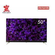AIWA 50" LED UHD Frameless Smart TV, Built-in Soundbar AW-LED50X8FL