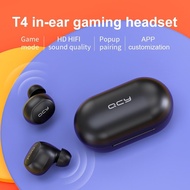 QCY T4 TWS Bluetooth V5.0 Sports Wireless Earphones APP cust