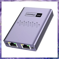 POE Network Cable Splitter 1 to 2 Gigabit Network Splitter Simultaneous Network Three-Way Transfer N