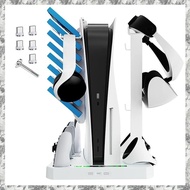 [I O J E] For PS VR2  Charging Station with Cooling Fan, VR Charging Display Stand with Headset and 