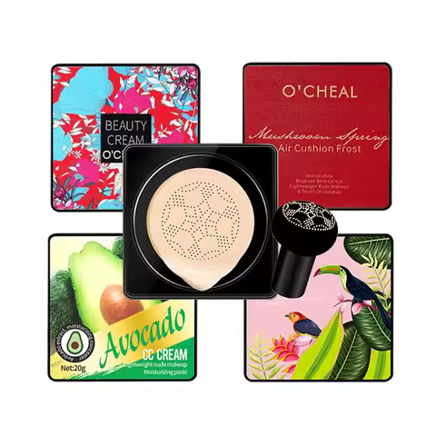 OCHEAL Mushroom Head BB Cream Foundation Cream for Face Makeup Concealer Cushion for Face Base Cream