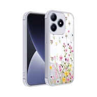 YBD Clear Phone Case For Realme C63 4G Realme C67 4G Narzo N63 C61 Lens with Full Silicone Wrap Prot