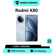 Redmi K80 5G Mobile Phone Snapdragon 8 Gen 3 Good Function Original Used Phone