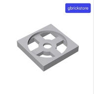Bricks parts 3680【10/20pcs】turntable 2x2 plate (compatible L brand)