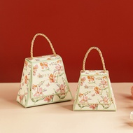 Sweet Love Green Flower Box, Birthday Box, Wedding Box, Sweet Love Souvenir