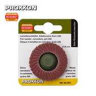 Bánh Xe Cát Cỡ Nhỏ Hình Lưỡi Liềm 100/240 Mắt Cỡ Nhỏ Cát Mài Al2O3 Proxxon Bộ Dụng Cụ Phần Cứng Cơ K