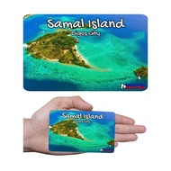 SAMAL ISLAND NEW LOCAL RUBBER REF MAGNET SOUVENIR