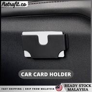 🇲🇾 Japan YAC In car Card Holder Mounted Card Holder Card Slot Organizers TNG Touch n Go Card Holder 