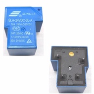 Relay PCB Songle 24Volt 30A DC Relay Kodok Songle 24Volt 30A 12Volt 30A