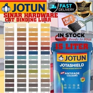 SINAR JOTUN 15 LITER JOTASHIELD ANTIFADE EXTERIOR PAINT/ CAT DINDING RUMAH LUAR ( PAGE B )