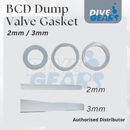 Divegears BCD Dump Valve Gasket Backplate BCD DiveRite BCD Scuba Diving